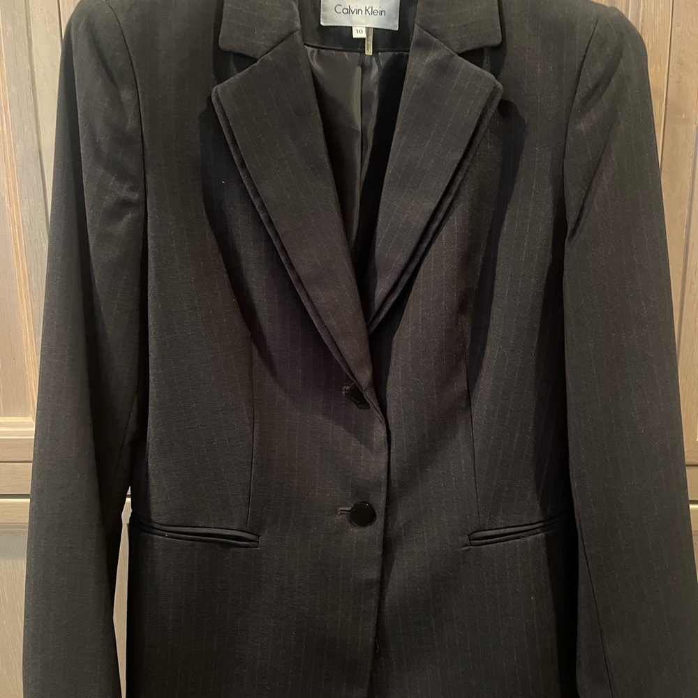 New with tags Women’s Calvin Klein double lapel blazer size 10